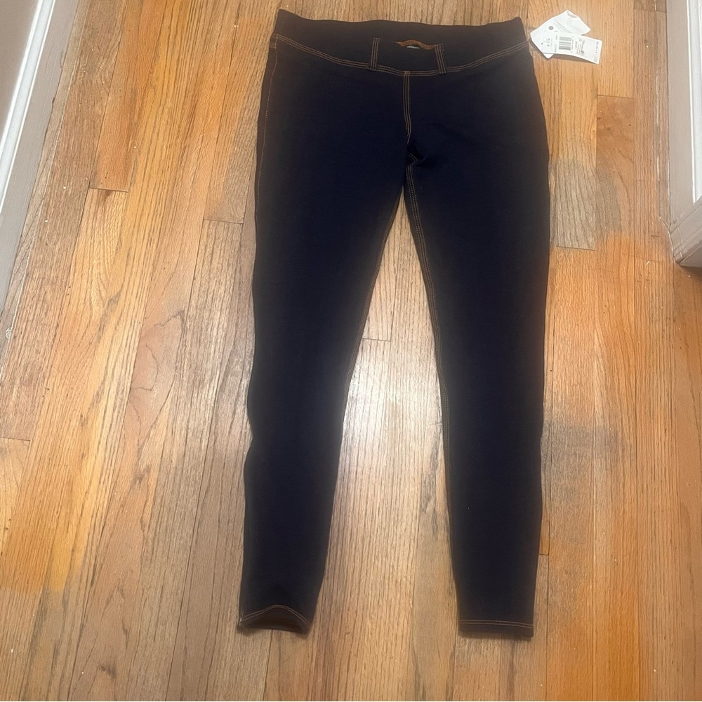 Three Dots women’s NEW Denim style leggings size Large
